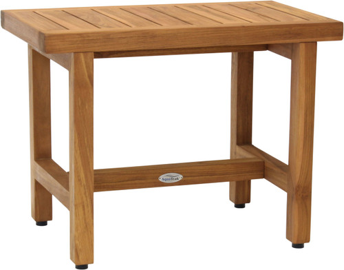 Patented 24" Spa™ Lotus Teak Shower Bench