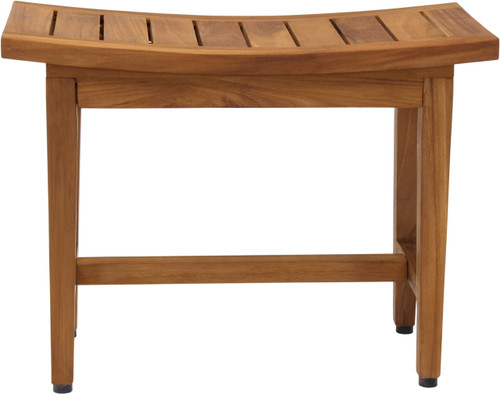 Patented 24" Maluku™ Lotus Teak Shower Bench
