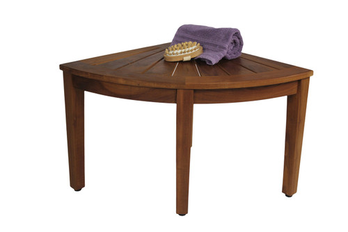 The Original Kai 22" Corner Teak Shower Bench
