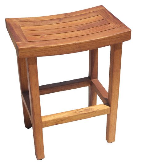 Patented 24" Sumba Tall Teak Counter Stool