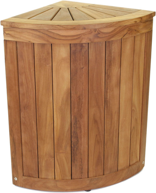 Kai Corner Teak Laundry & Storage Hamper