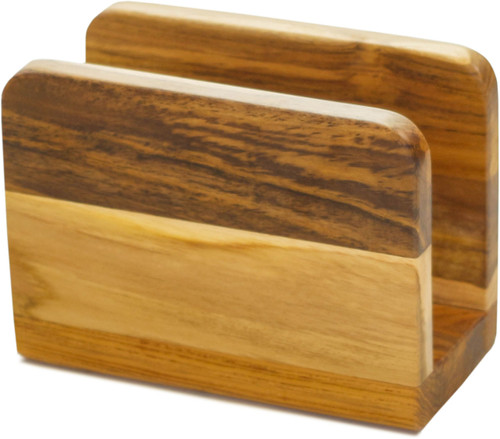 Manada™ Clear-Shield Teak Napkin Holder