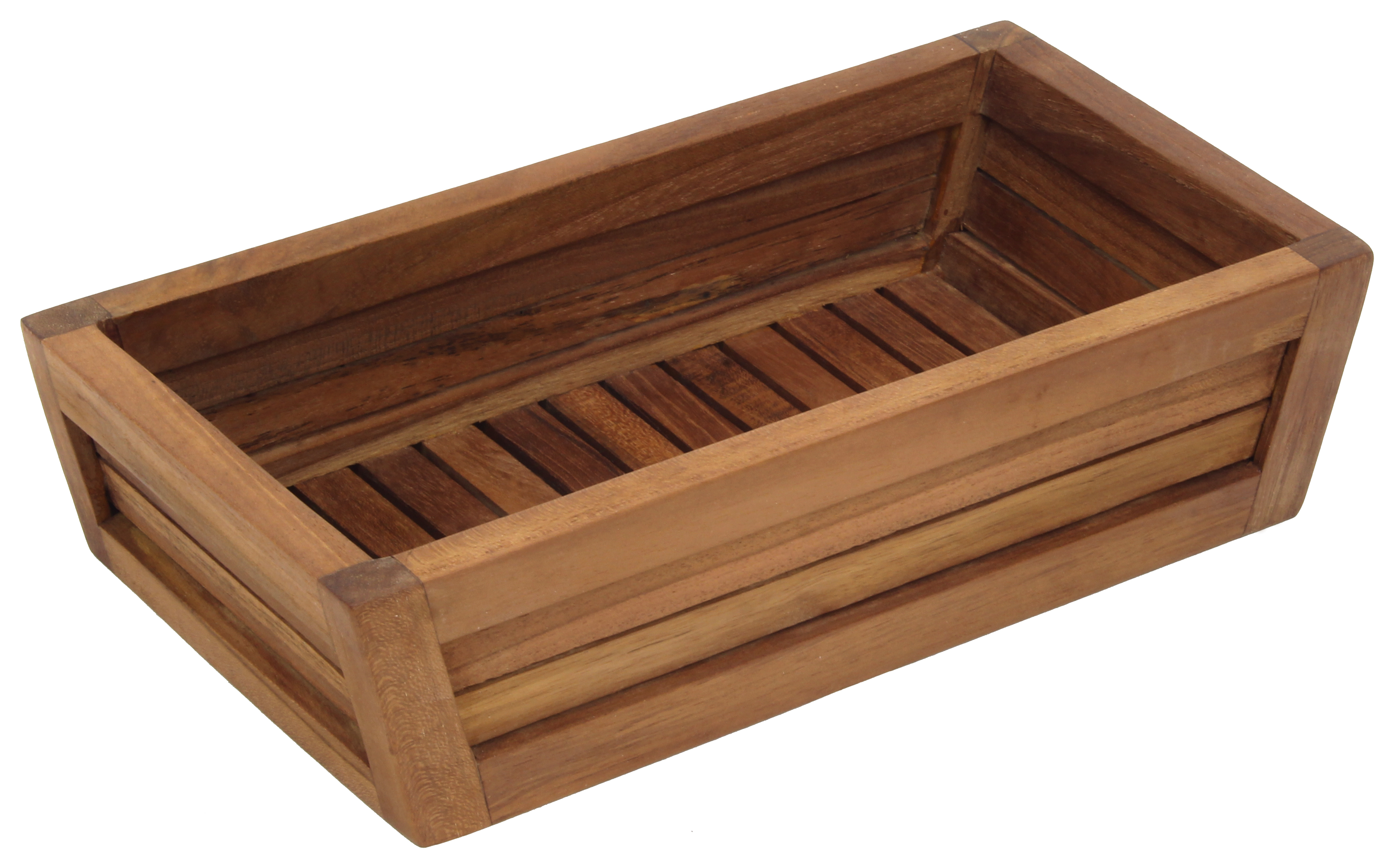 Teak Small Trays, Set of 4