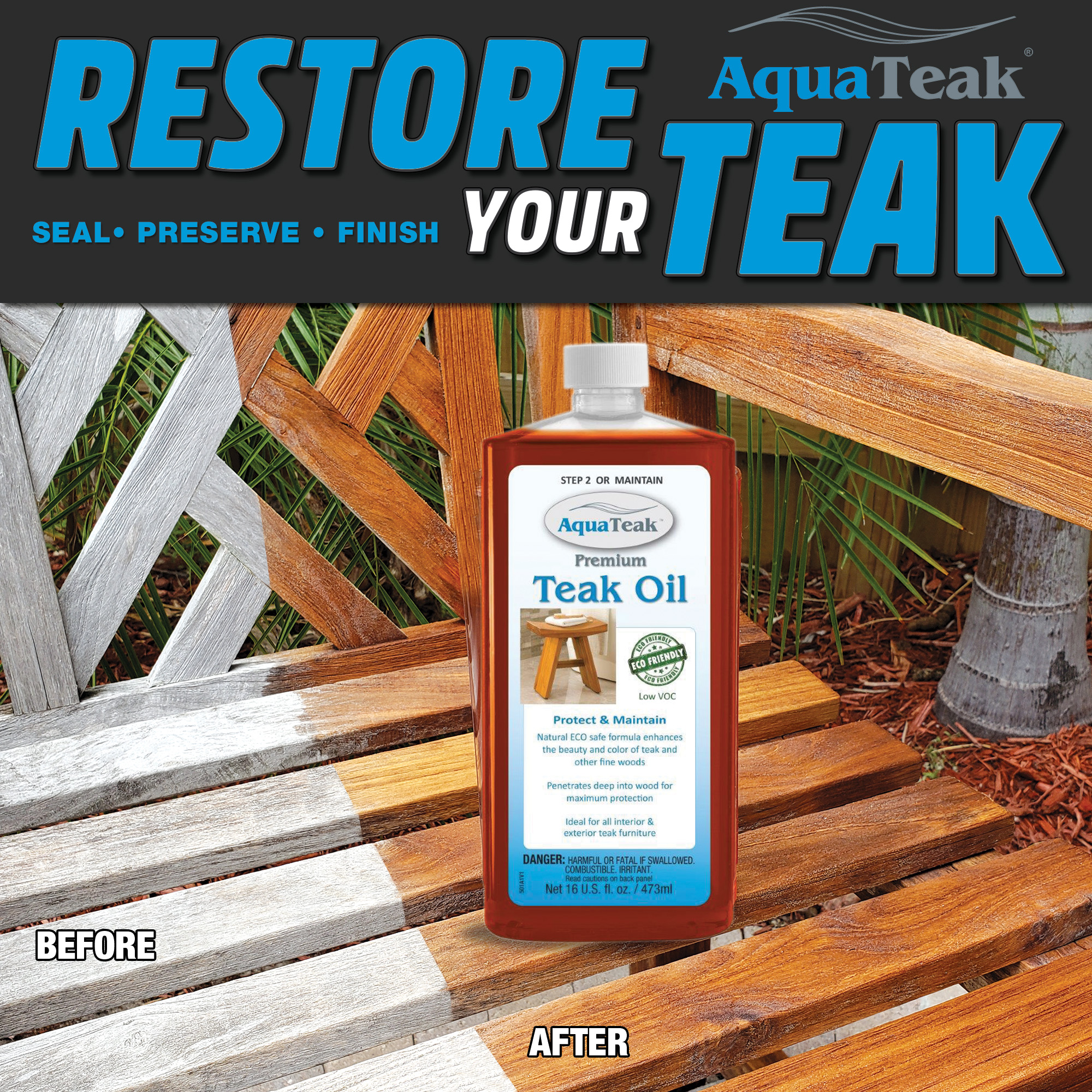 Teak Oil & Walnut Oil - care and maintenance for Teak, Walnut etc - Scan  Design