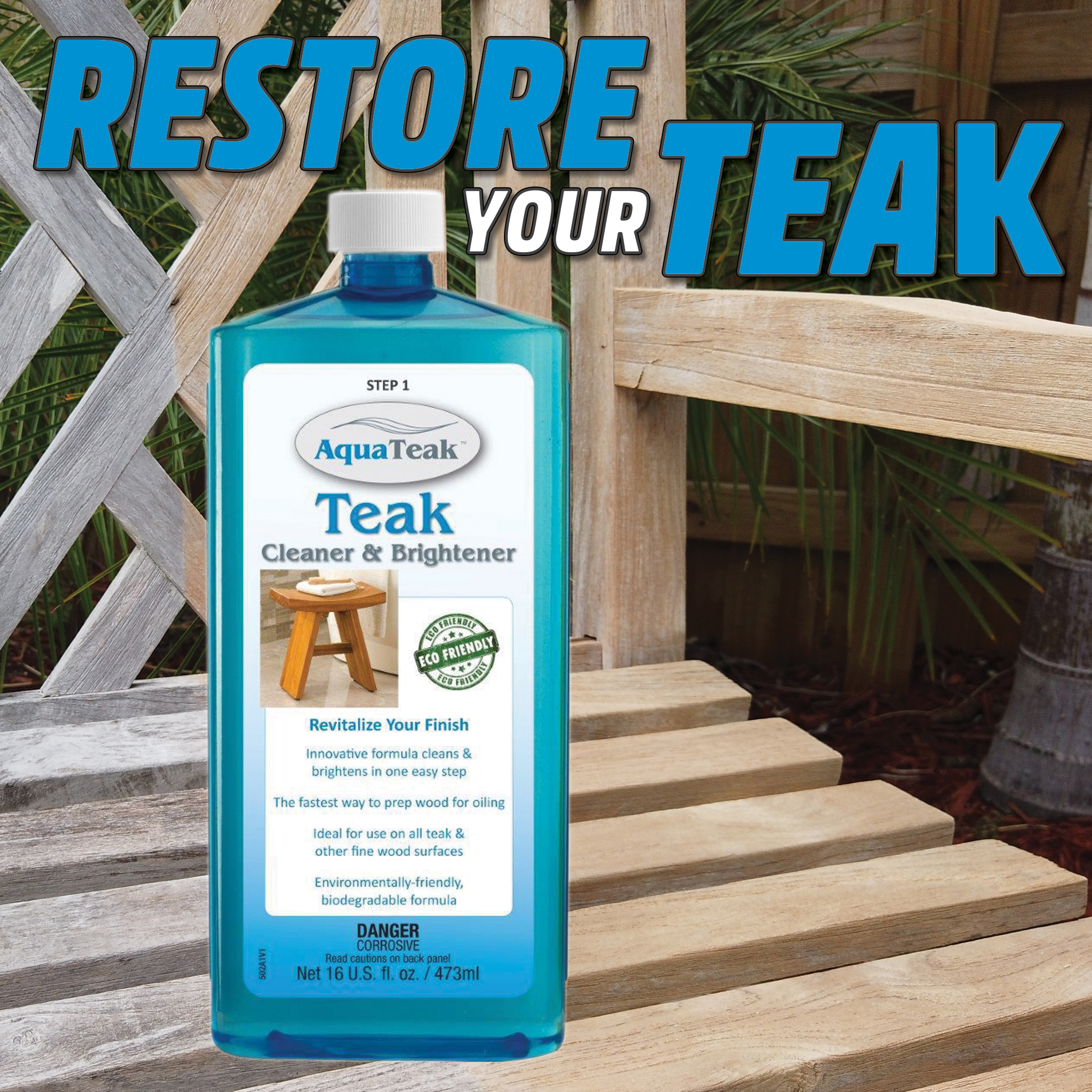AquaTeak® Premium Teak Oil - Protect And Maintain! I AquaTeak