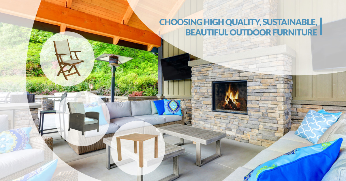 Picture of Choosing High Quality, Sustainable, Beautiful Outdoor Furniture - Aqua Teak