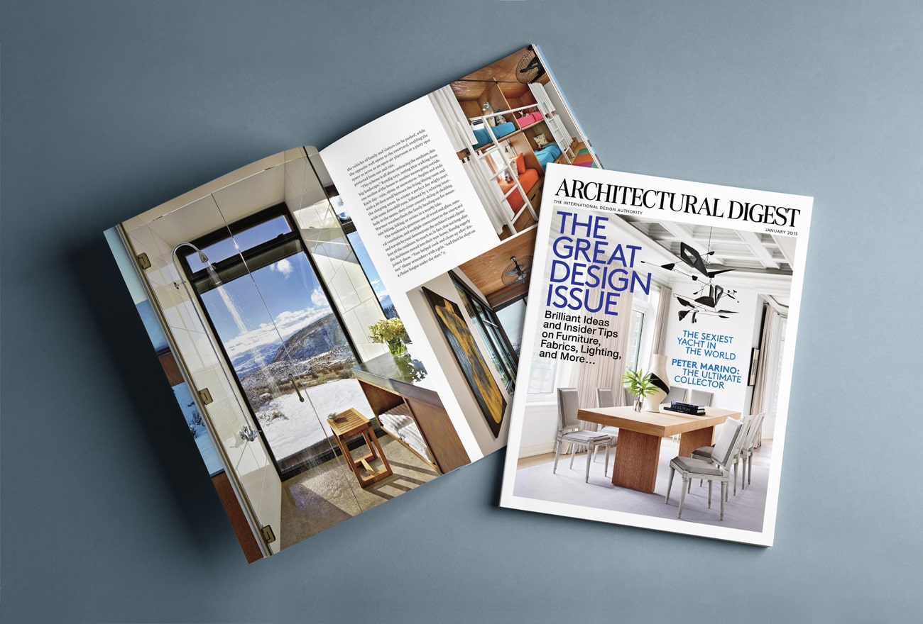 Featured in Architectural Digest