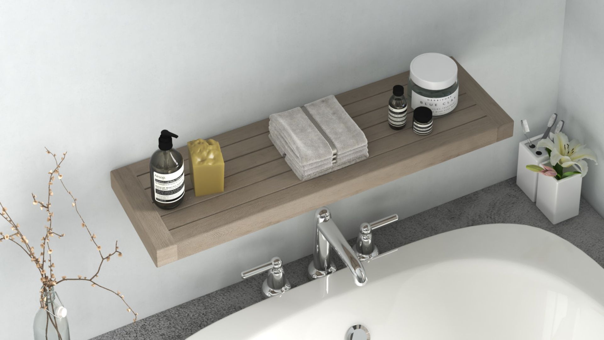 Organizing Tips for a Clutter-Free Bathroom - Aqua Teak