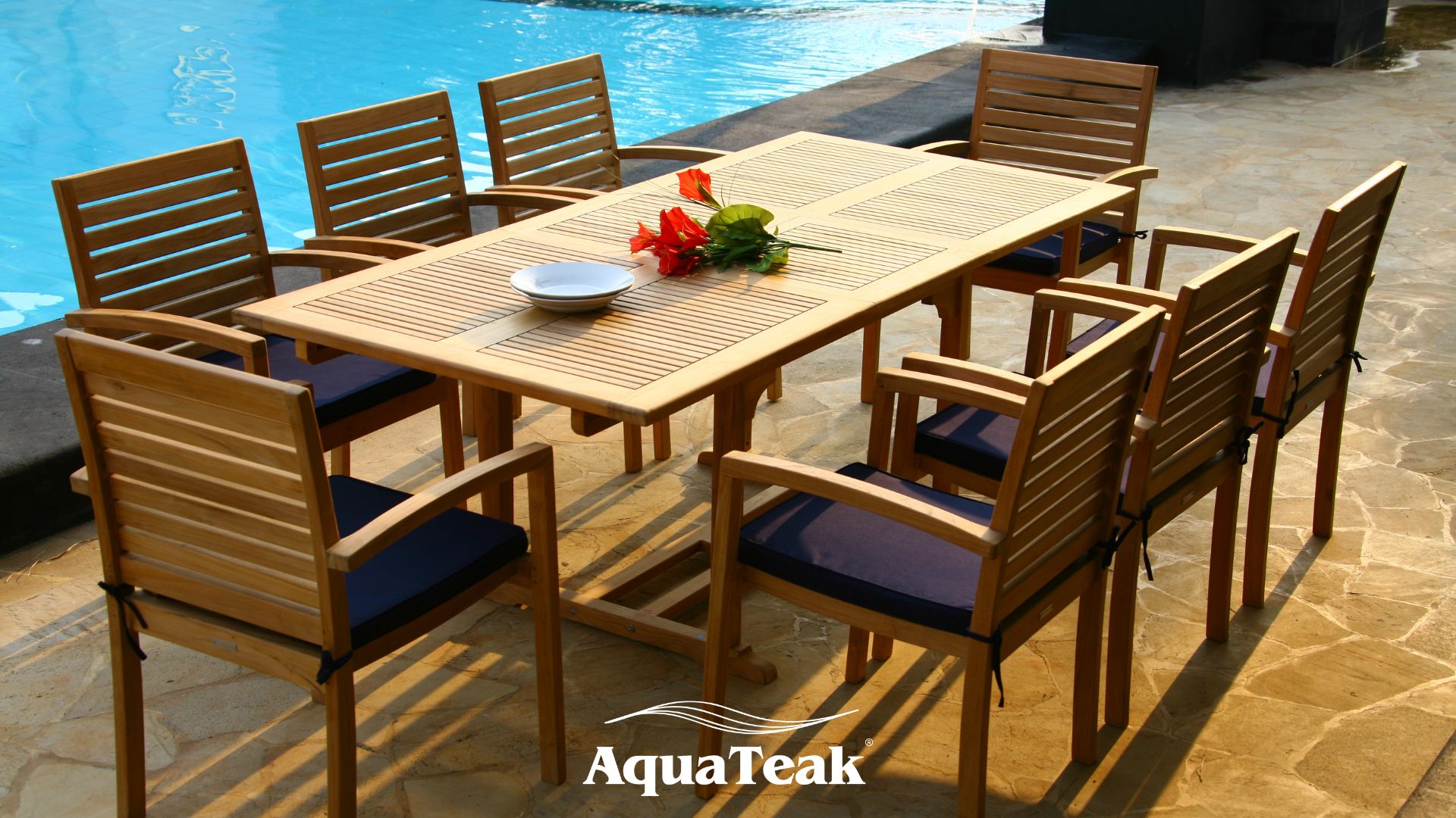 Place Setting Ideas for Your Dining Table - Aqua Teak