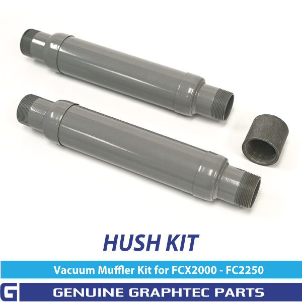 Graphtec  Vacuum Muffler Kit for FCX2000 - FC2250 Flatbed