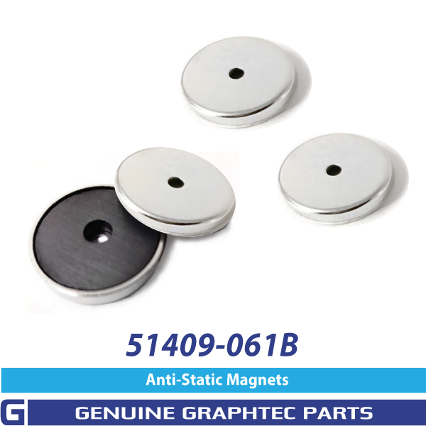 Graphtec magnets for CE, FC Series, 4/pk (51409-061B)