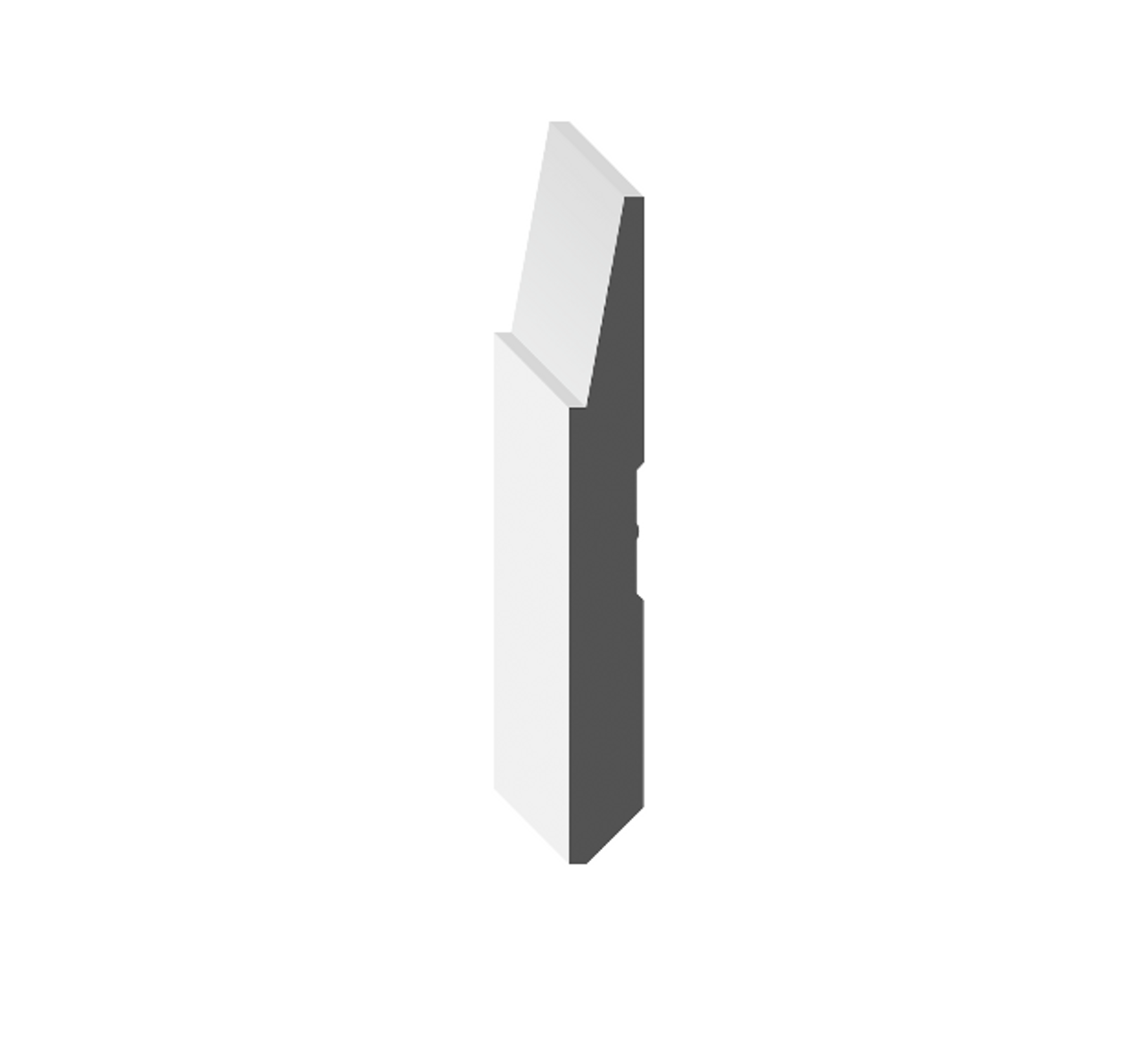 FJP Bevel Step Baseboard (Primed)