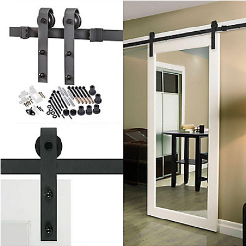 Bent Strap Barn Door Kit