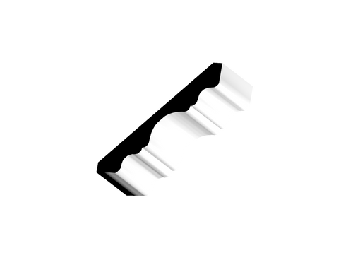 Symmetrical 7 Crown Moulding - Trim Depot