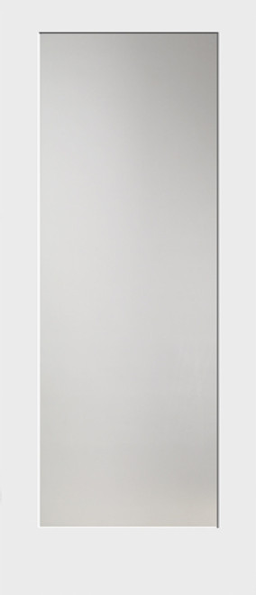 1 Panel Wood Shaker Door with Diffused White Laminate Glass 1 Panel Wood Shaker Door with Diffused White Laminate Glass