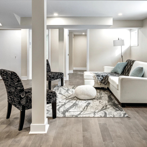 MDF Column, lifestyle picture primed, painted, and trimmed MDF Column, lifestyle picture primed, painted, and trimmed