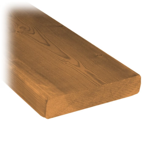 5/4-inch x 6-inch x 16-foot Pressure Treated Wood Decking