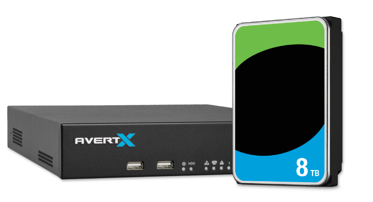 8 Channel ProConnect Summit 8TB Hard Drive Upgrade - AvertX