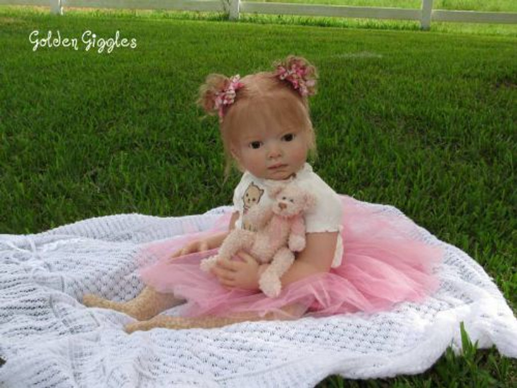 Leontyne Toddler Reborn Vinyl Doll Kit by Danielle Zweers