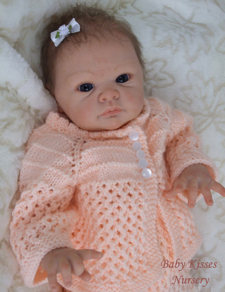 Jill Reborn Vinyl Doll Head by Adrie Stoete Mix & Match