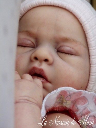Lovelyn Sleeping Reborn Vinyl Doll Kit by Ping Lau Ultra Soft Vinyl