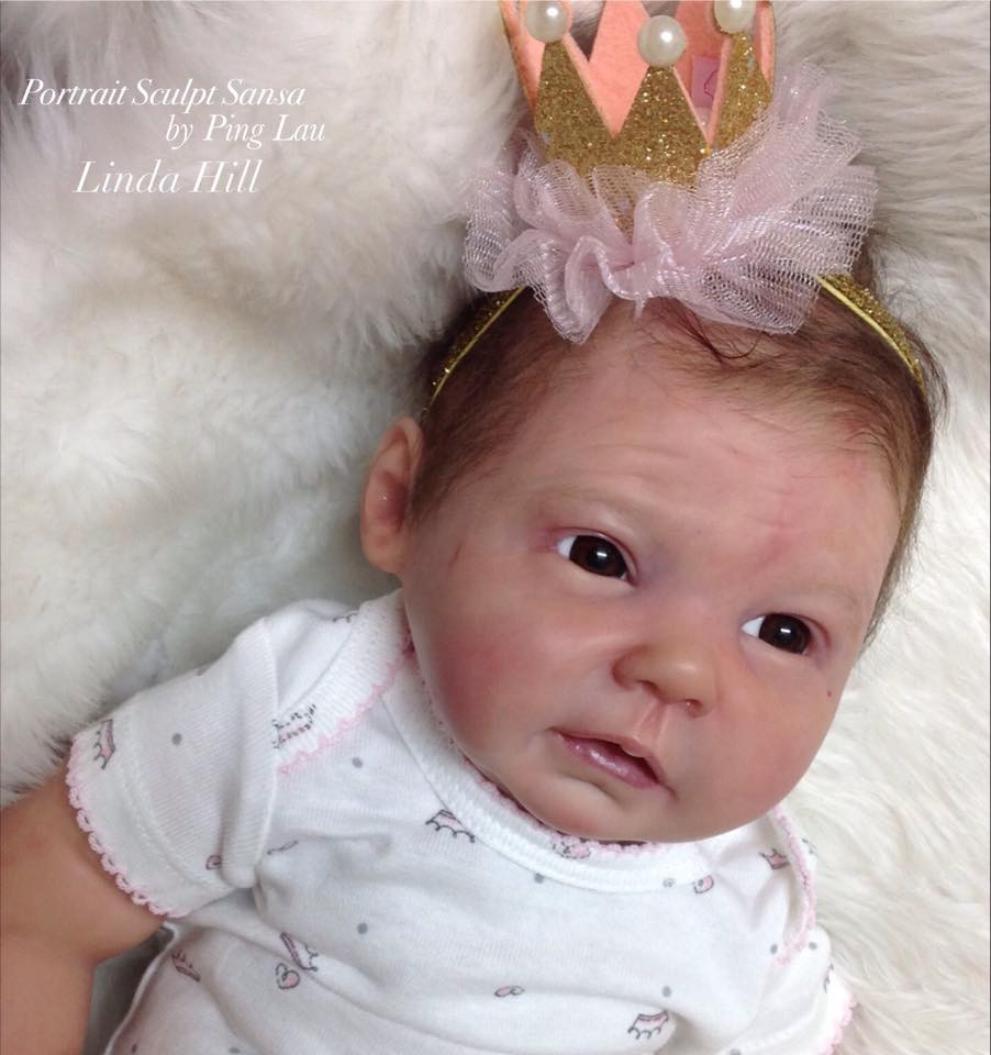 Sansa Reborn Vinyl Doll Kit by Ping Lau 20