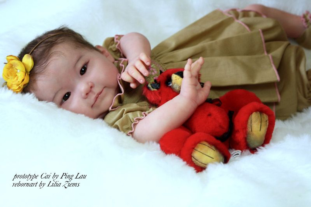 Cai Vinyl Reborn Doll Kit by Ping Lau