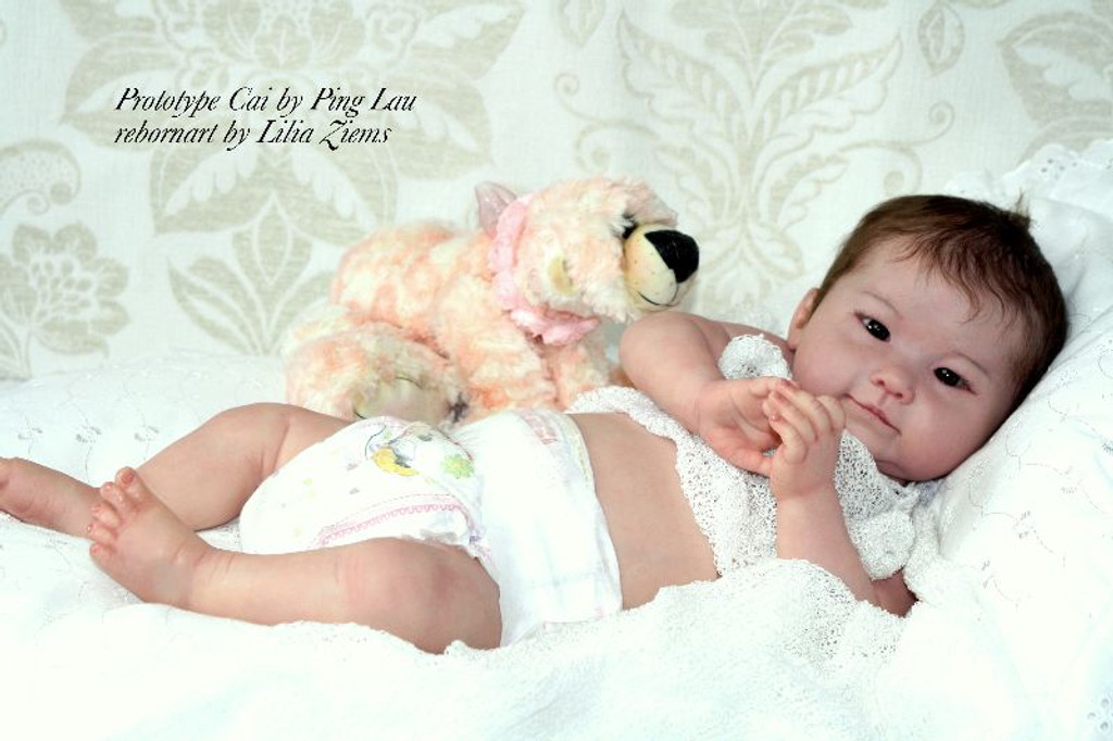 Cai Vinyl Reborn Doll Kit by Ping Lau