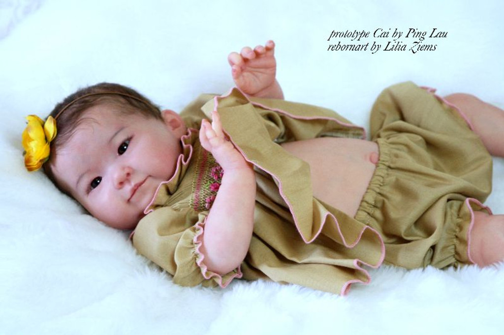 Cai Vinyl Reborn Doll Kit by Ping Lau