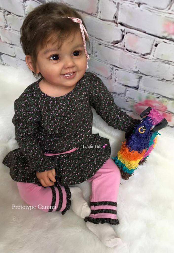 CUSTOM ORDER Reborn Toddler Doll Baby Girl Julie Cammi by Ping 