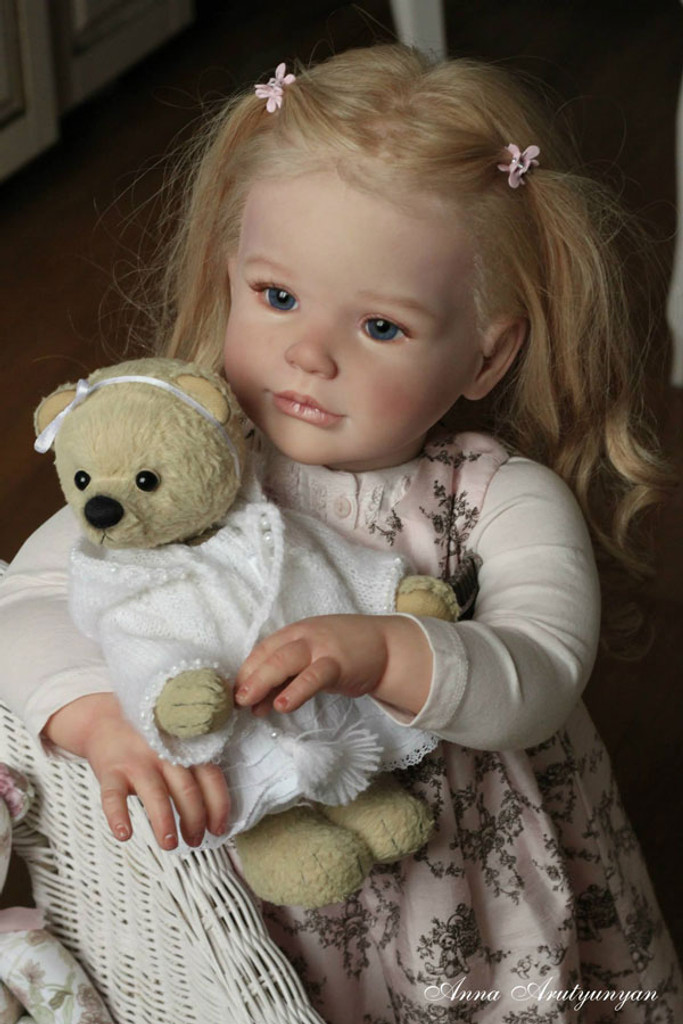 Sally Reborn Vinyl Doll Kit by Regina Swialkowski