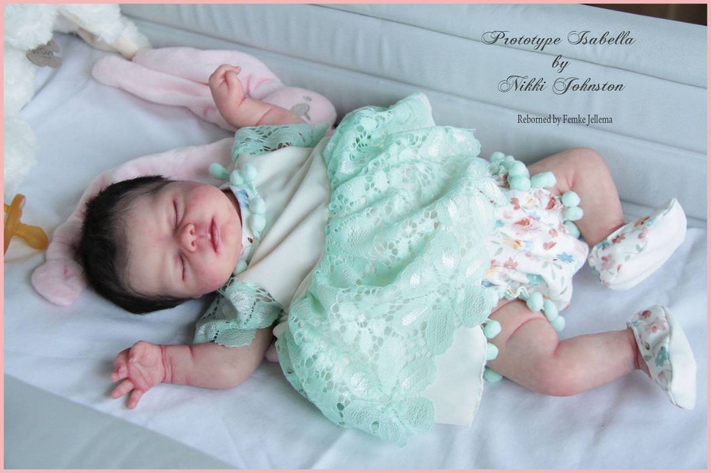 Realborn® SILICONE Isabelle Sleeping (19 Reborn Doll Kit)