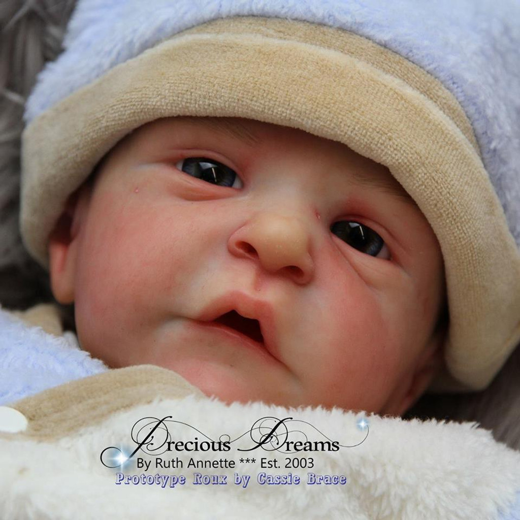 Roux Reborn Vinyl Doll Kit by Cassie Brace 18"