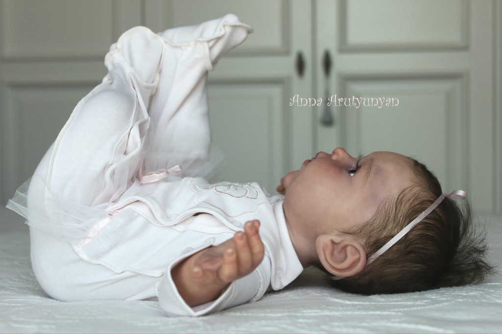 Olive Reborn Vinyl Doll Kit by Ping Lau Head and Limbs
