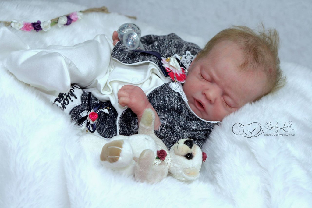Angelina Reborn Vinyl Doll Kit by Angela Degner - Irresistables