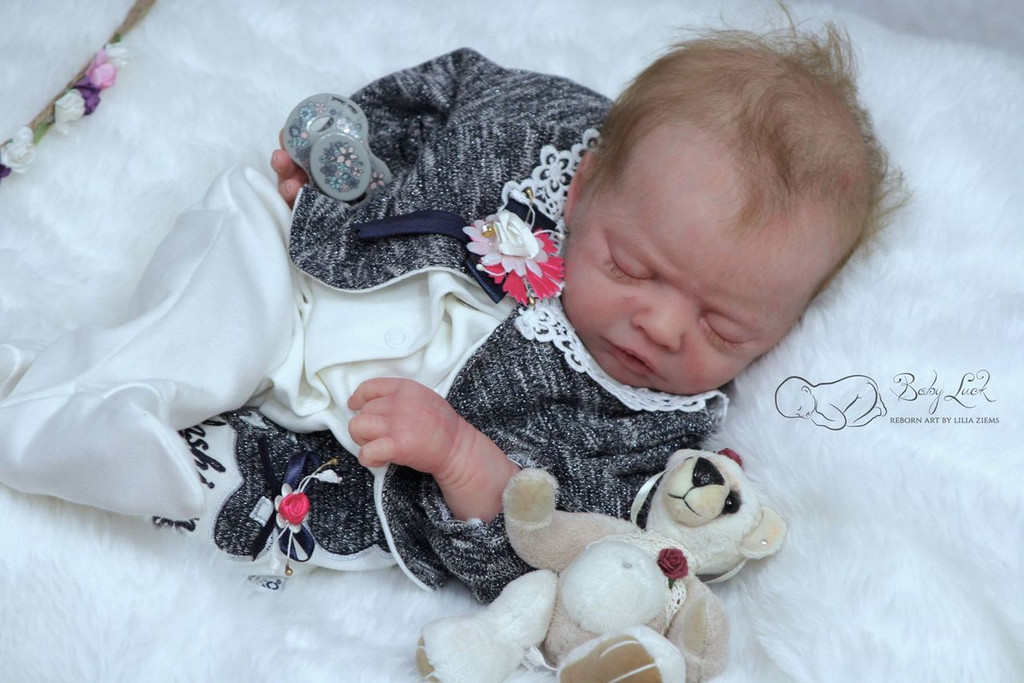 Angelina Reborn Vinyl Doll Kit by Angela Degner - Irresistables