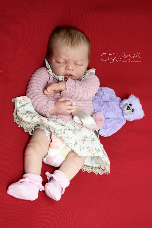 Angelina Reborn Vinyl Doll Kit by Angela Degner - Irresistables