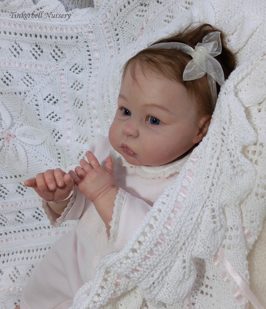 Princess Charlotte at Age 1 Doll Kit w/ Straight Legs by Tomas Dyprat