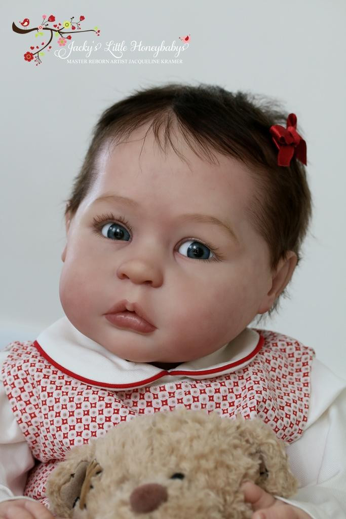 Princess Charlotte at Age 1 Doll Kit w/ Straight Legs by Tomas Dyprat