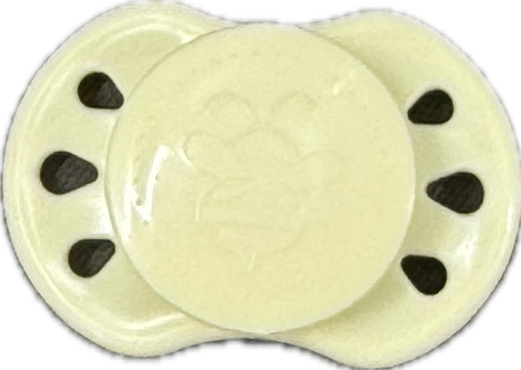 HoneyBug Preemie Pacifier For 14-17" Dolls - Frosted Yellow