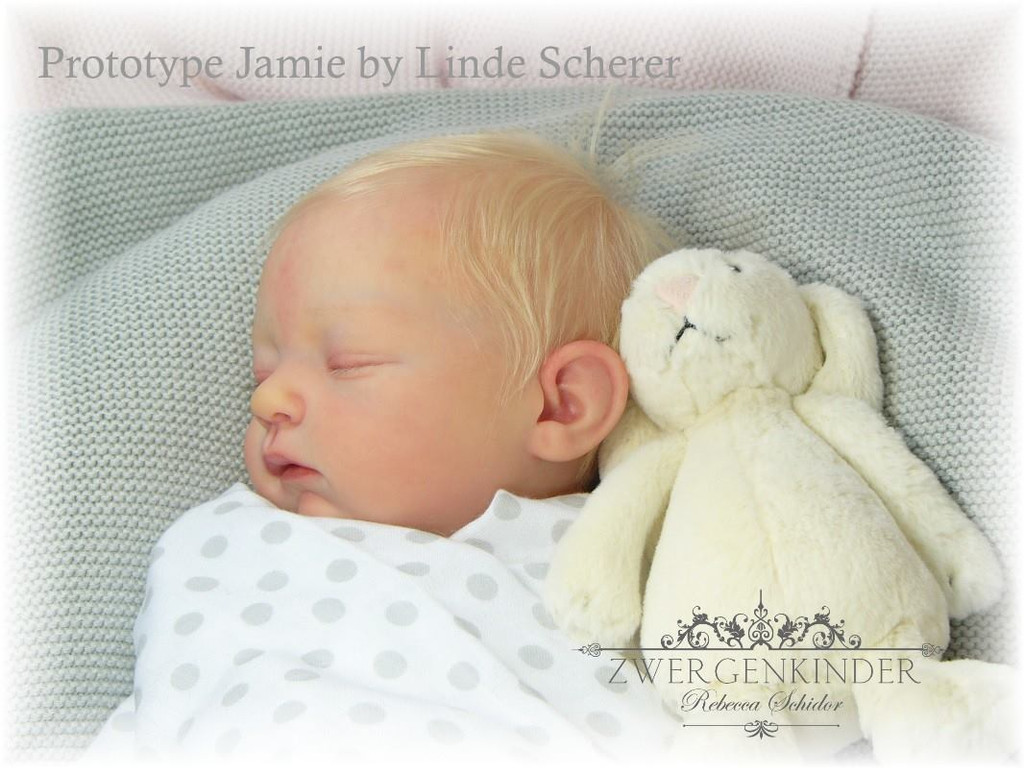 【リボーンドール】Jamie Jamie Reborn Vinyl Doll Kit by Linde Scherer