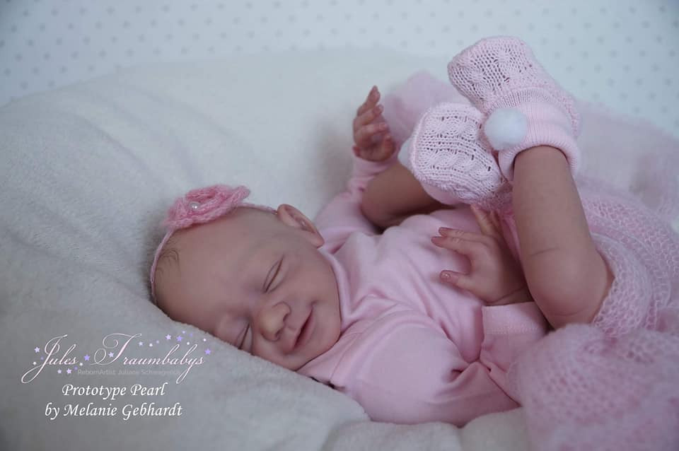 Pearl Reborn Vinyl Doll Kit by Melanie Gebhardt