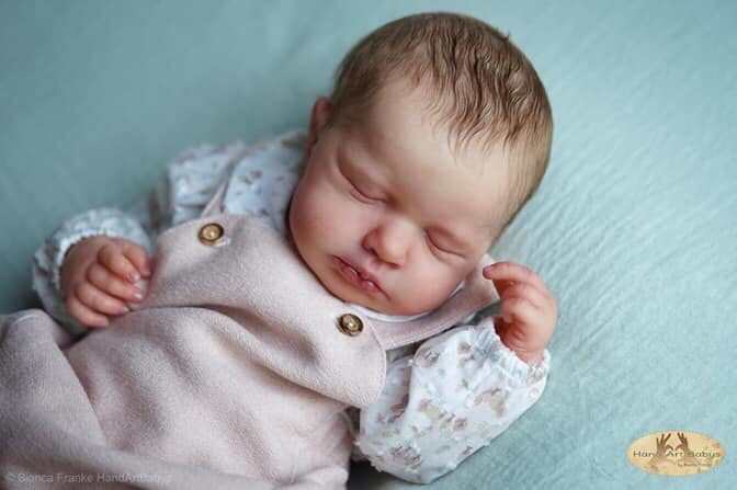 Loulou Reborn Vinyl Doll Kit by Joanna Kazmierzak