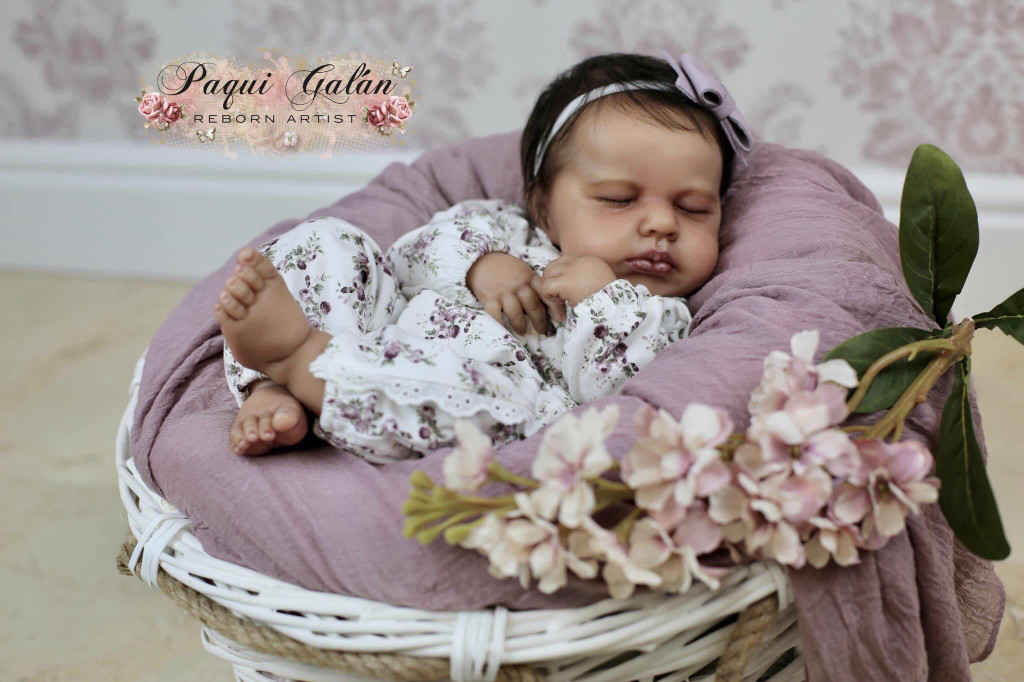 Loulou Reborn Vinyl Doll Kit by Joanna Kazmierzak