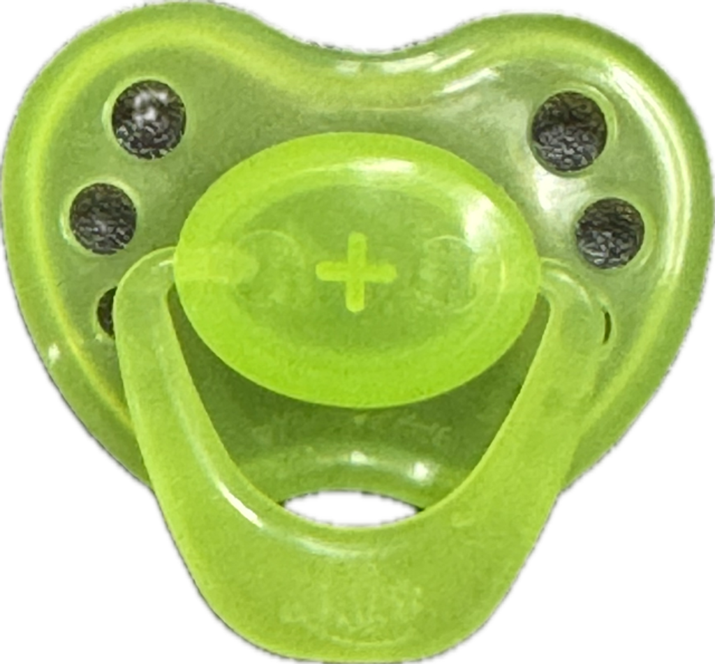 HoneyBug Newborn Pacifier for 18" Dolls - Summer Lime