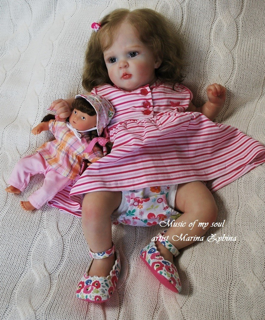 Jocy Reborn Vinyl Doll Kit by Olga Auer 