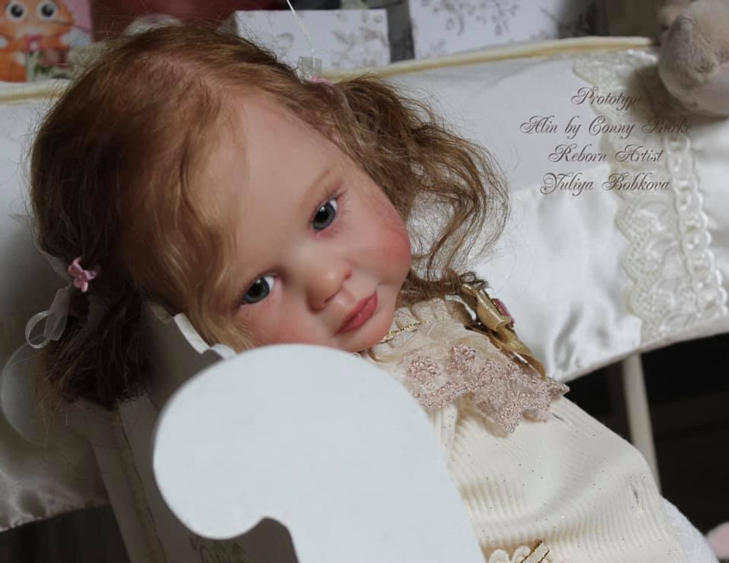Alin Reborn Vinyl Toddler Doll Kit by Conny Burke