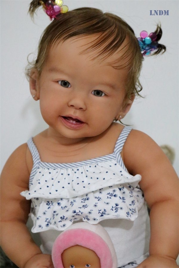 Teegan Reborn Vinyl Toddler Doll Kit by Ping Lau 28