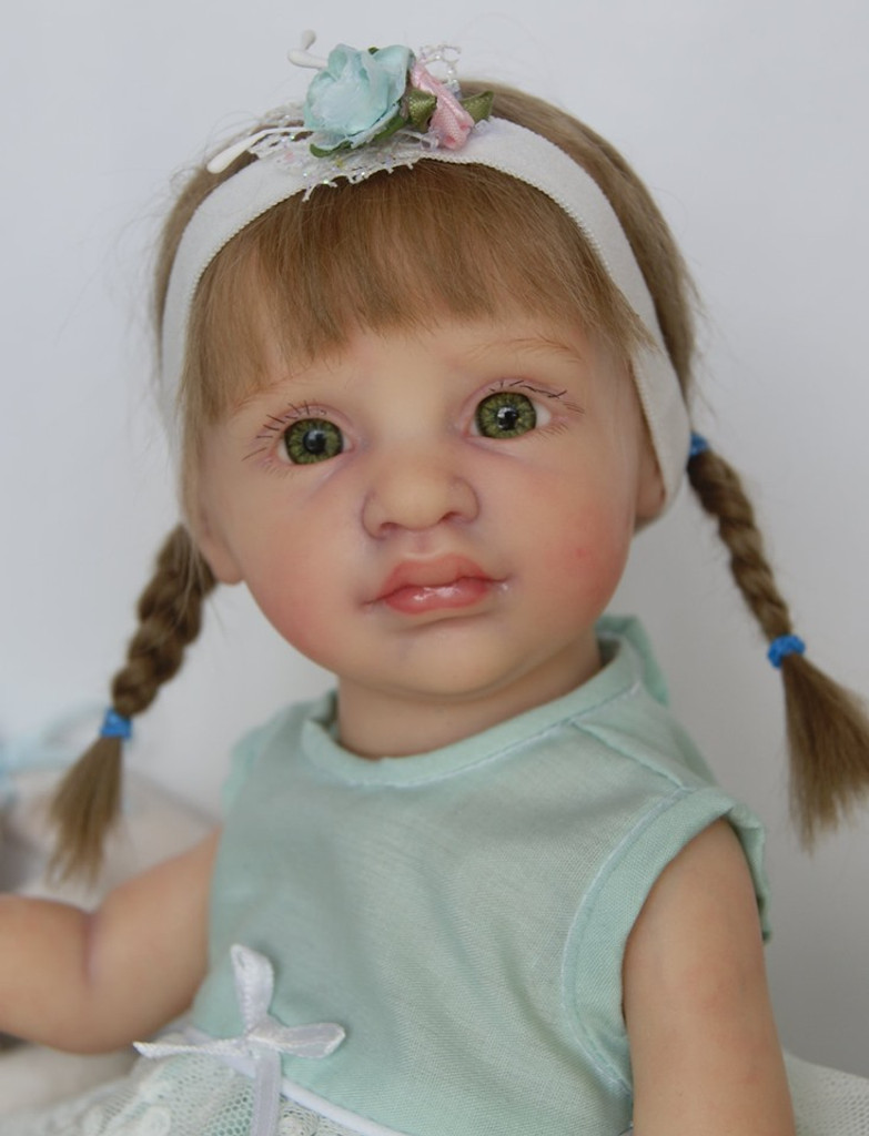 Madelaine Mini Toddler Reborn Vinyl Doll Kit by Marita Winters  11 inches