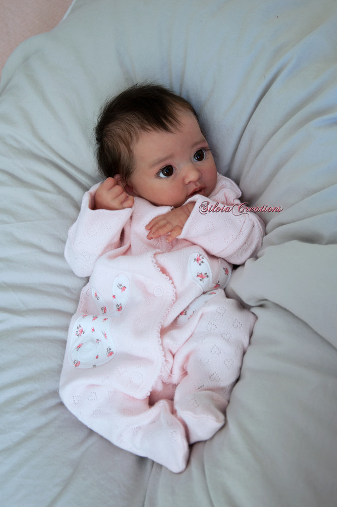 Layla Reborn Vinyl Doll Kit by Andrea Arcello